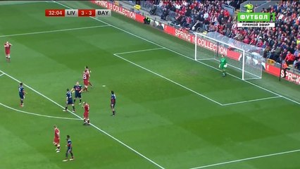 Alexander Zickler second Goal Liverpool Legends 3-4 Bayern Legends 24-03-2018 HD