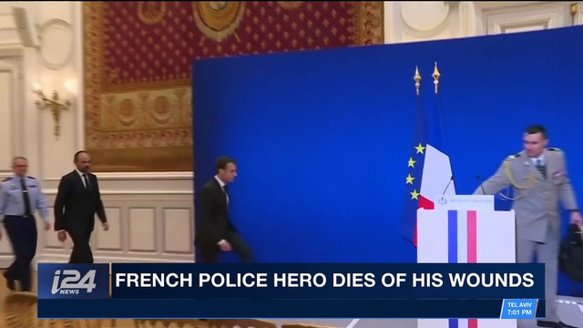 i24NEWS DESK | Second person arrested over France terror attack | Saturday, March 24th 2018