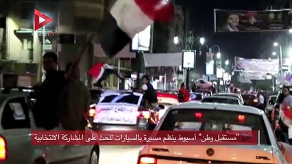 "مستقبل وطن" أسيوط ينظم مسيرة بالسيارات للحث على المشاركة الانتخابية