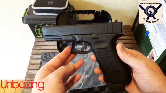 Unboxing Airsoft GLOCK 17 GEN 3 Deluxe Edition 6mm GBB Co2