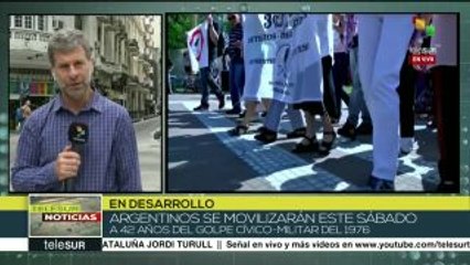 Miles de argentinos marcharán este sábado en el Día de la Memoria