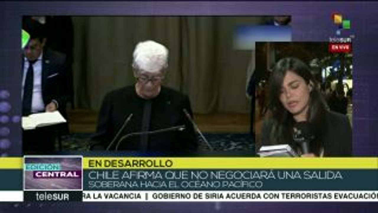 Chile reitera no tener obligación de negociar con Bolivia salida al ma