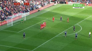 Xabi Alonso Goal Liverpool Legends 4-5 Bayern Legends 24-03-2018 HD