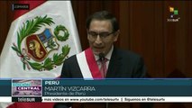 Perú: Vizcarra anuncia como primer tarea la lucha contra la corrupción
