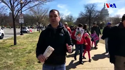 Washington'da Bireysel Silahlanmaya Karşı Dev Gösteri