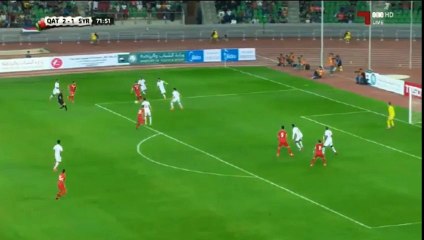 Zahir Midani Goal HD - Qatar 2-2 Syria 24.03.2018