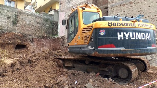 Kocaeli'de inşaat kazısında tarihi yapı çıktı