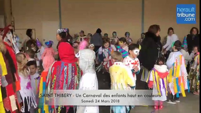 SAINT THIBERY - Un Carnaval des enfants haut en couleurs malgré la pluie