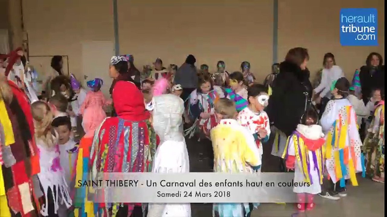 SAINT THIBERY - Un Carnaval des enfants haut en couleurs malgré la pluie