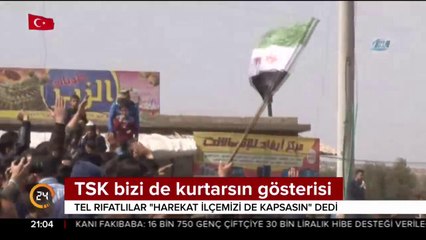 Mehmetçik için sokağa döküldüler