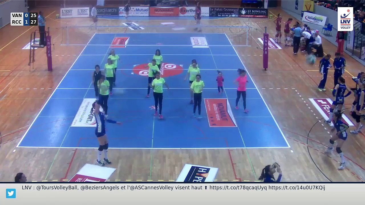 LAF : Vandoeuvre Nancy - RC Cannes (Retour)