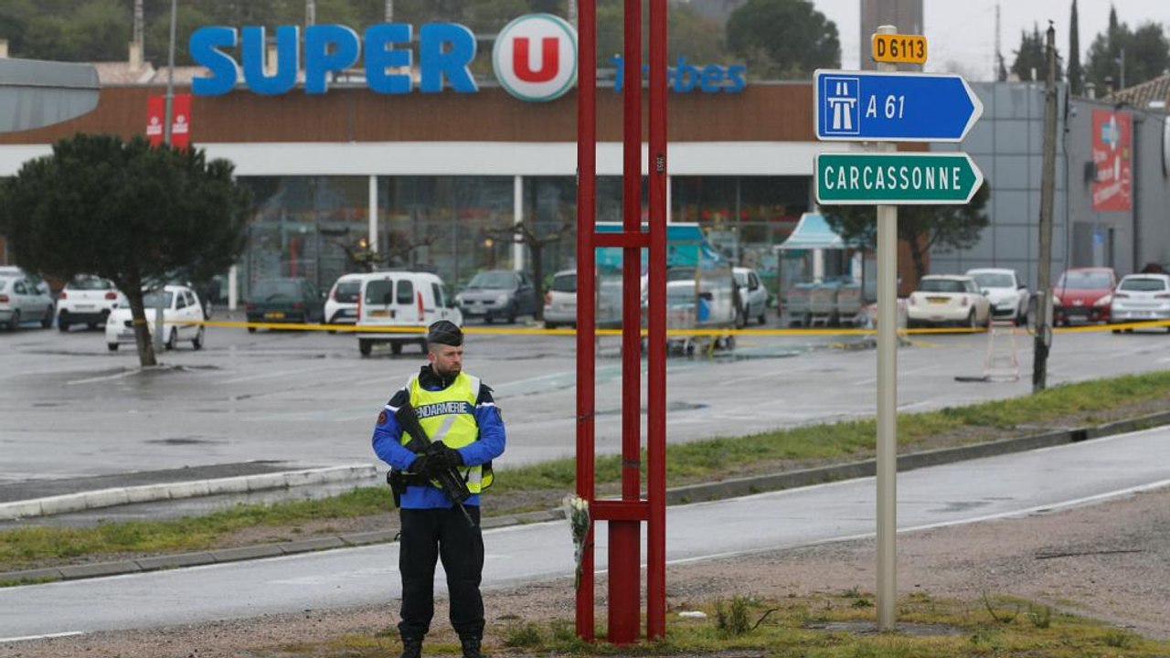 Trèbes nach Terror unter Schock