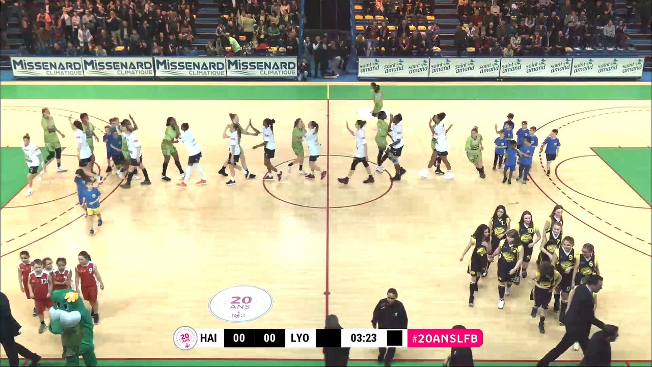 LFB 17/18 - J19 : Hainaut Basket - Lyon