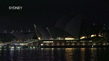 Lancement de l'"Heure pour la planète" à Sydney et Singapour