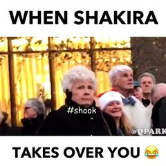When Shakira takes over you
