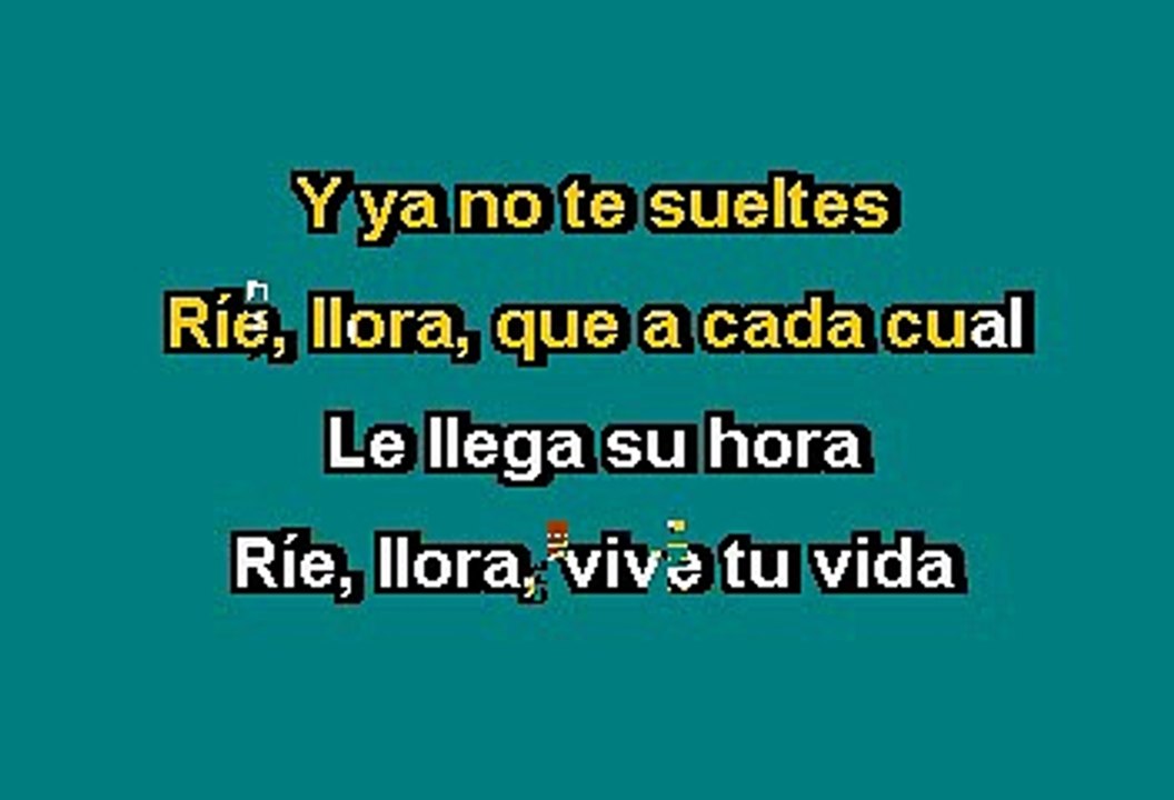 Celia Cruz - Rie y llora (Karaoke)