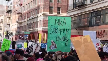 March for Our Lives: The signs they carried in Los Angeles