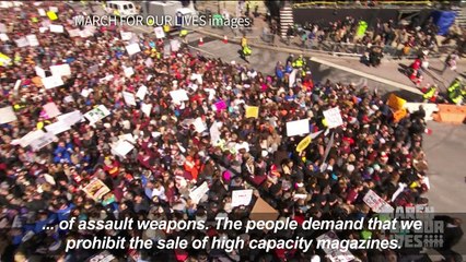 Students speak out for gun control in the nation's capital