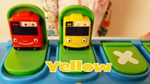 Learn colors & numbers with Tayo little bus & The Wheels on the bus Nursery Rhymes Song for kids