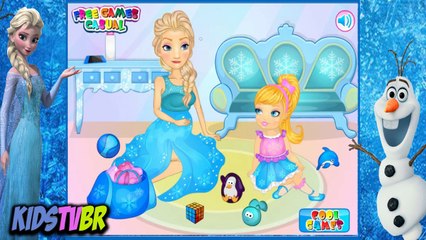 FROZEN NASCE O BEBÊ DA PRINCESA ELSA | ELSA'S BABY BIRTH |   KIDS TV BR