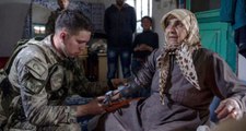 Mehmetçik, Terör Belasından Kurtardığı Afrin Halkını Yalnız Bırakmıyor