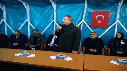 Genelkurmay Başkanı Orgeneral Akar şehit ailelerini ziyaret etti