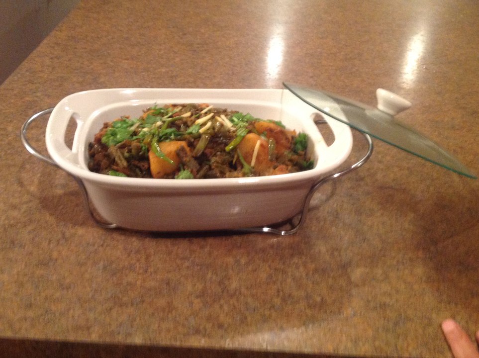 Aloo Beans Recipe  by Robina irfan