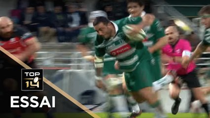 TOP 14 - Essai Malik HAMADACHE (SP) - Pau - Oyonnax- J22 - Saison 2017/2018