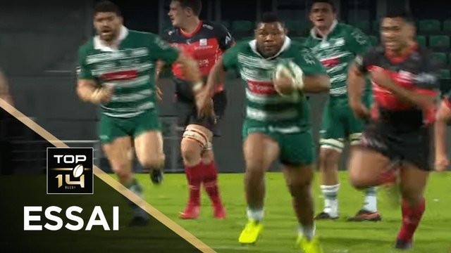 TOP 14 - Essai Steffon ARMITAGE (SP) - Pau - Oyonnax- J22 - Saison 2017/2018