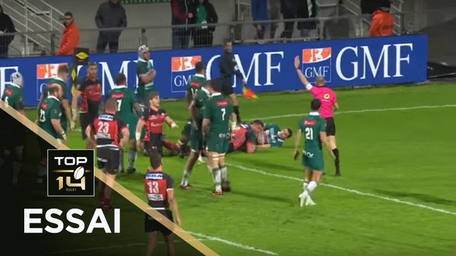 TOP 14 - Essai Benjamin GELEDAN (USO) - Pau - Oyonnax- J22 - Saison 2017/2018