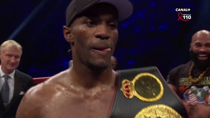 Soirée Boxe au Palais des Sports de Marseille - La réaction de Michel Soro après sa victoire