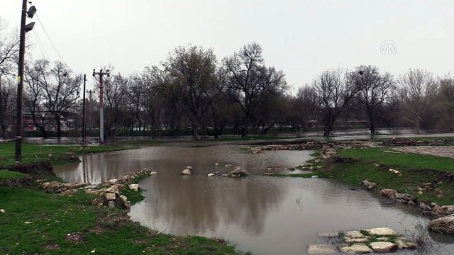Tunca Nehri'nin debisi yükseliyor - EDİRNE