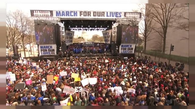Movilización histórica contra las armas de fuego en Estados Unidos