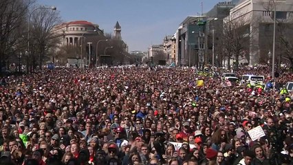 美 전역 800개 도시 '총기 규제' 시위...유럽도 동조 시위 / YTN