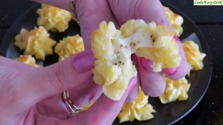 КАРТОФЕЛЬНЫЙ Праздничный гарнир из картофеля с сыром Дюшес для НОВОГОДНЕГО СТОЛА 2018 Pomme Duchesse