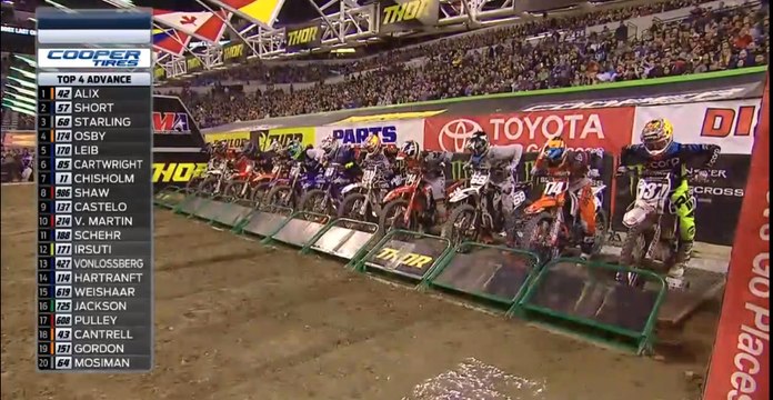250 SX LCQ Monster Energy AMA Supercross Indianapolis 2018