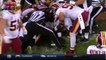 2016 - Andy Dalton fumbles, recovered by the Redskins