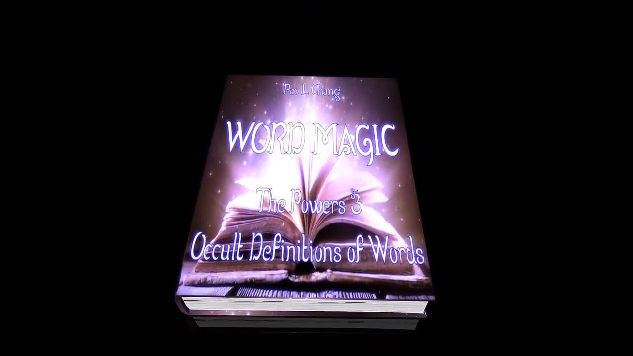 Word Magic - How Words can be Used as Magic Spells