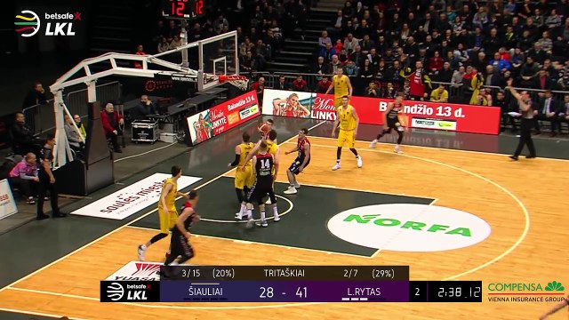 „Betsafe–LKL“ rungtynių apžvalga: „Šiauliai“ - „Lietuvos rytas“ [2018-03-24]