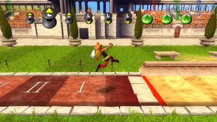 Астерикс и Обеликс на Олимпийских играх Прохождение #3(Полностью на русском)