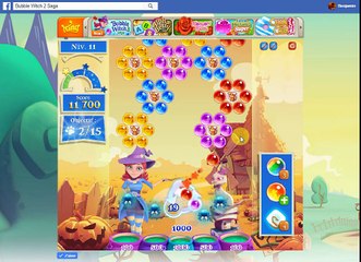 Bubble Witch Saga 2-Level 11