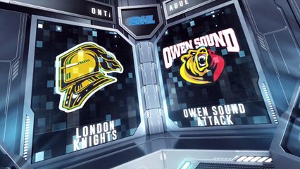OHL London Knights 3 at Owen Sound Attack 4