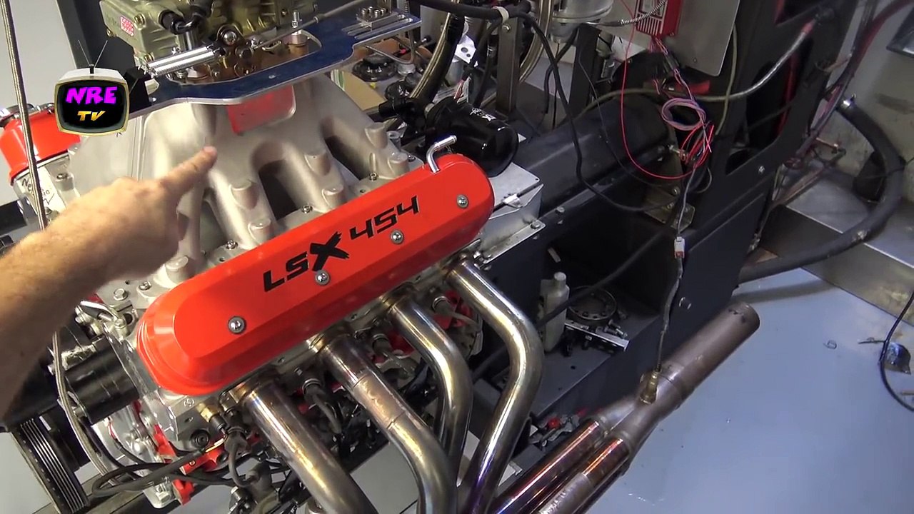 NA 710 HP 454 LSX OHV Unique Beast for PRO 1 Truck racing.  Tom Nelson.  Nelson Racing Engines.