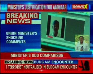 Union Minister KJ Alphons shocking comment, compares Aadhaar to US Visa application