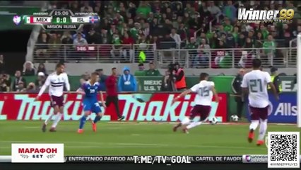 คลิปไฮไลท์ฟุตบอลกระชับมิตร เม็กซิโก 3-0 ไอซ์แลนด์ Mexico 3-0 Iceland