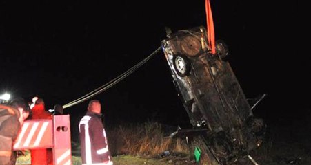 Denizli'de Can Pazarı! Otomobil Gölete Uçtu: 5 Ölü, 1 Yaralı