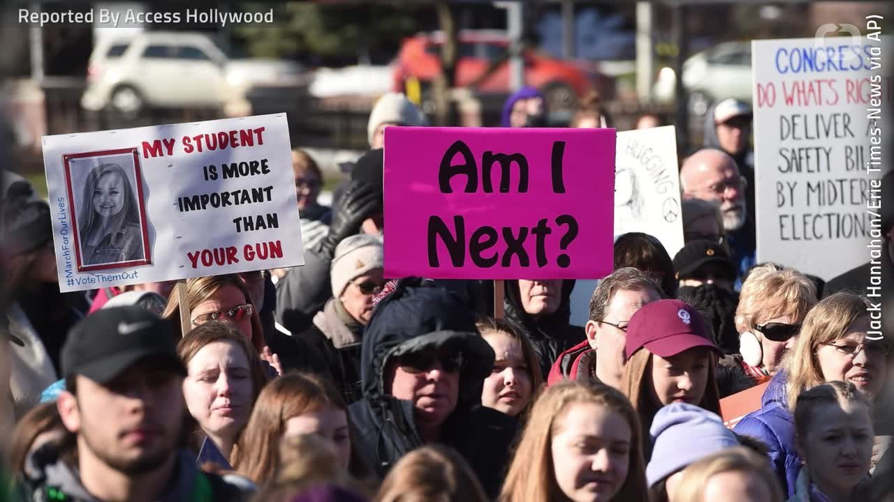 George And Amal Clooney Take Part In 'March For Our Lives'
