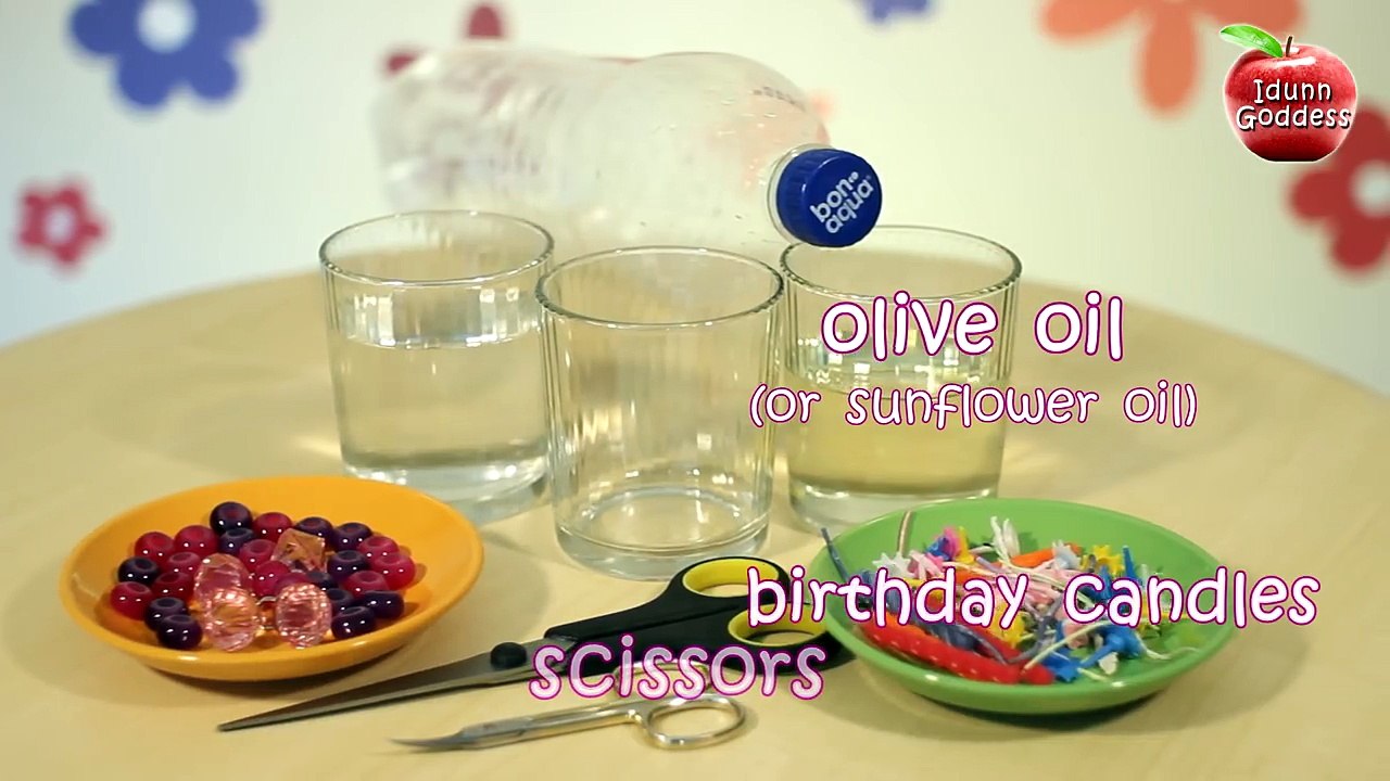 How To Make A Water Candle - DIY Burning Water Candle