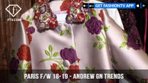 Andrew Gn Sexual Undercurrents Trends Paris Fashion Week Fall/Winter 2018-19 | FashionTV | FTV