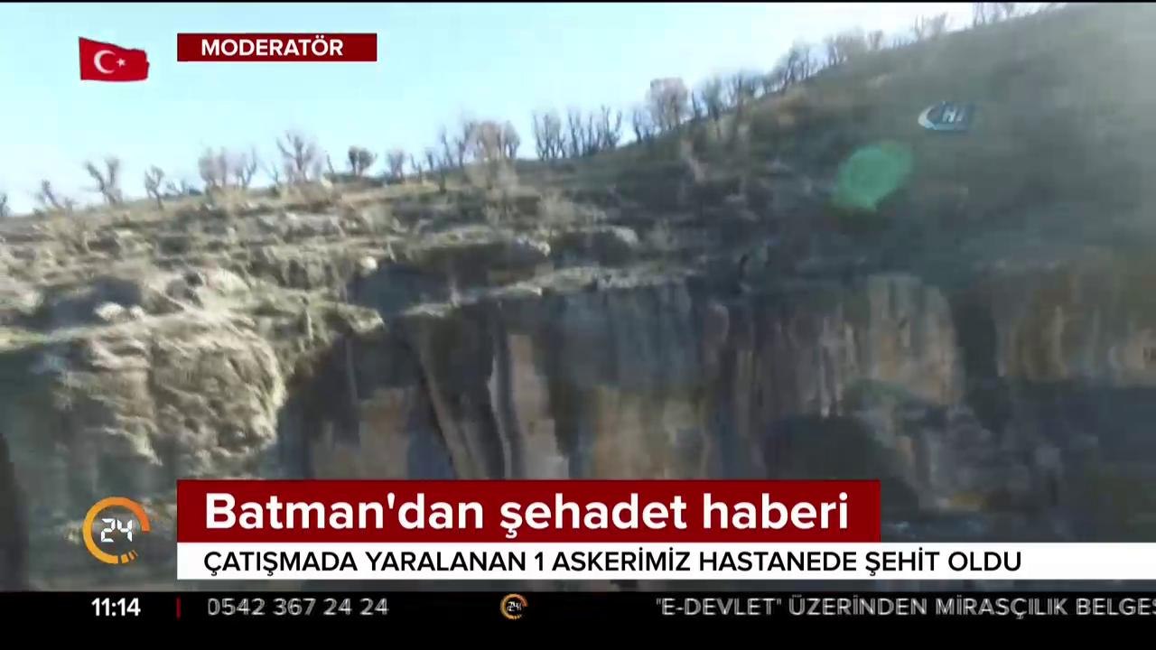Batman'dan şehadet haberi